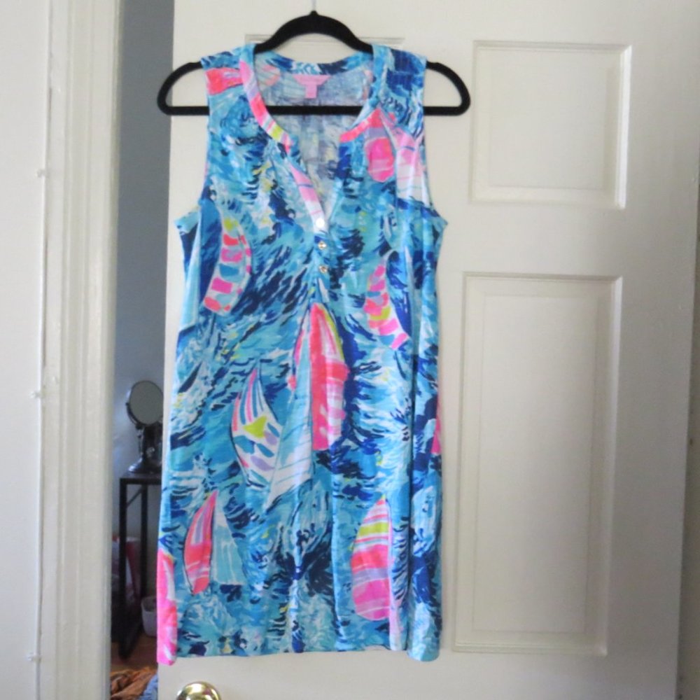 Essie Dress in Hey Bay Bay Size small